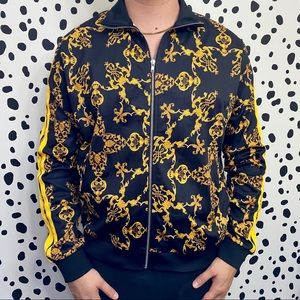 Men’s “Feeling Flashy” Track Fleece lined Sweater